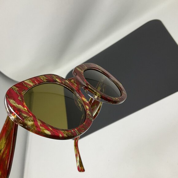 eyebobs Found Her Red Multicolor tinted polarized Big Oversized Sunglasses main image 9